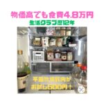 物価高でも食費4.8万円の冷蔵庫内